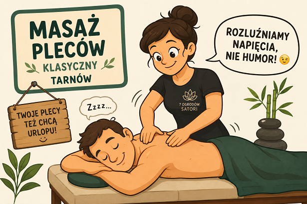 Masaz plecow klasyczny Tarnow